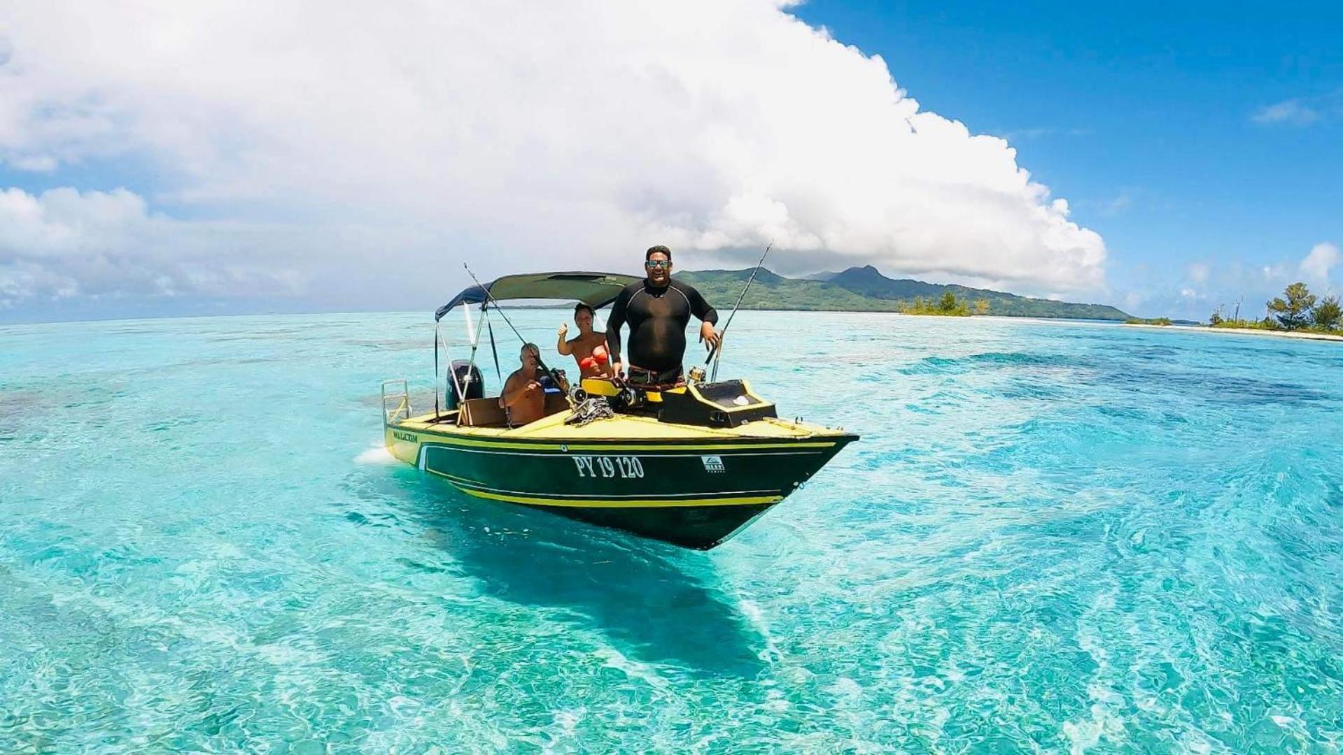 Mara'Ai Le Spot Tubuai, Chambre Triple Deluxe Mahu Sdb Privee Avec Piscine Mataura エクステリア 写真
