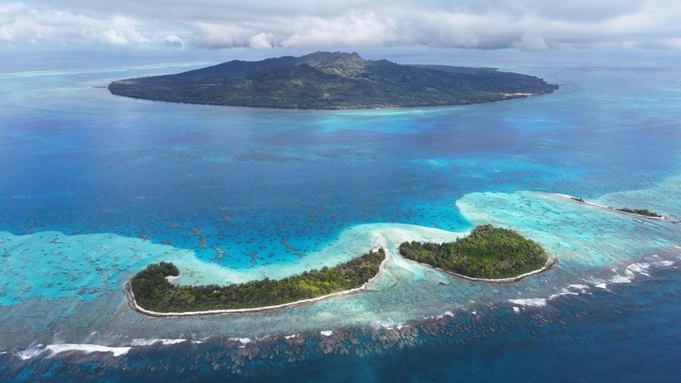Mara'Ai Le Spot Tubuai, Chambre Triple Deluxe Mahu Sdb Privee Avec Piscine Mataura エクステリア 写真