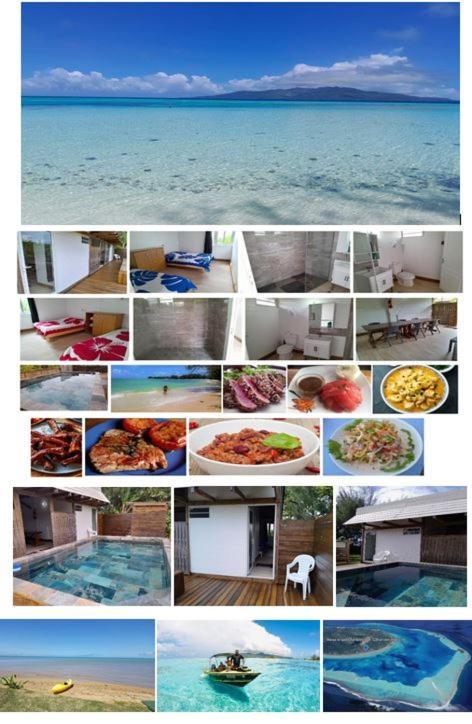Mara'Ai Le Spot Tubuai, Chambre Triple Deluxe Mahu Sdb Privee Avec Piscine Mataura エクステリア 写真